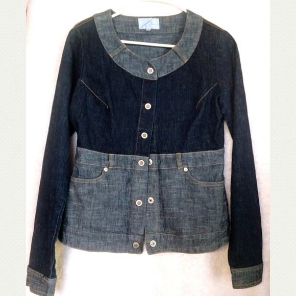 Karl Kani | Jackets & Coats | Vtg Karl Kani Denim Jacket Top Silver ...